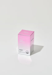 Nutritional highlights: HA 120 mg, collagen 0.5 mg, vitamin C 30 mg, biotin 30 µg