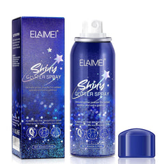 HANYWIL glitter spray bottle front showing product packaging and label.
