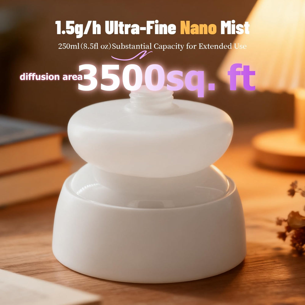 HAONINYUE 360-degree dispersion view ensures uniform fragrance coverage throughout the space.