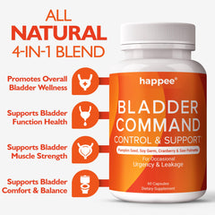 Soy germ extract ingredient for Happee bladder supplement