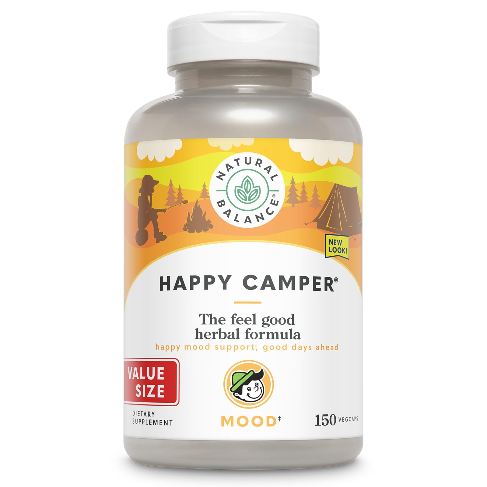 Natural Balance Happy Camper bottle with label