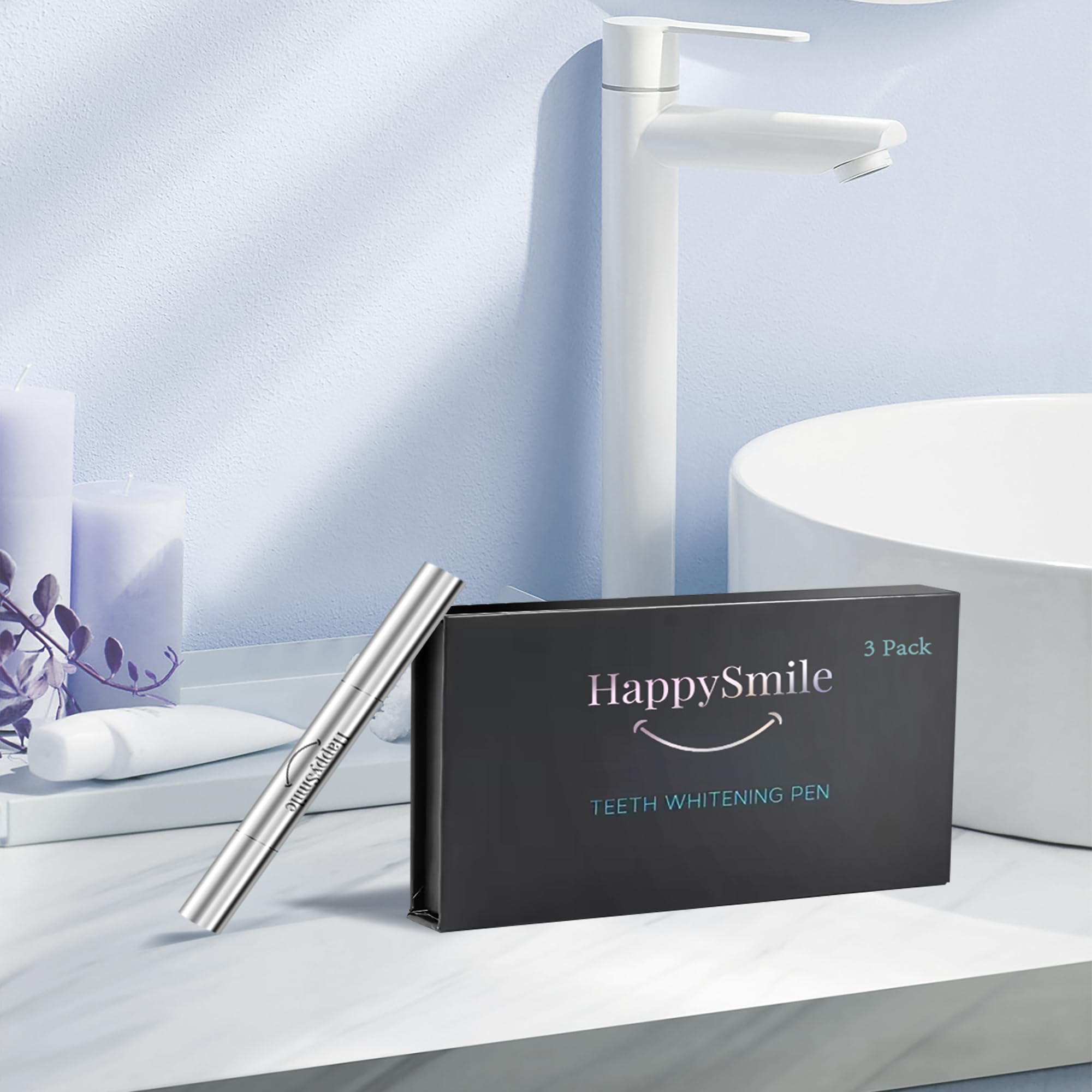 Professional-grade whitening results at home concept