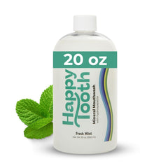 Happy Tooth mouthwash bottle front label