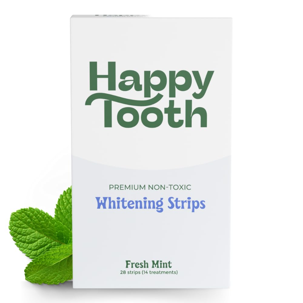Happy Tooth whitening strips packaging
