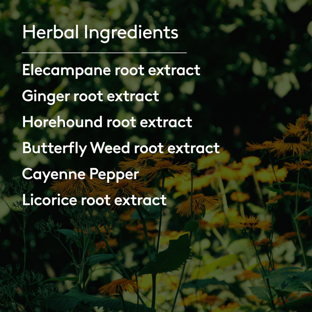 Harker Herbals Deep Lung Support added to tea for a warm, comforting routine