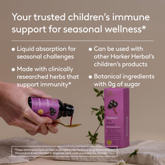 Label indicates natural mint taste and kid-friendly formula