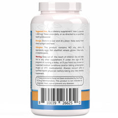 HARVEST NATURALS PEA 180-count packaging ready for long-term daily use.