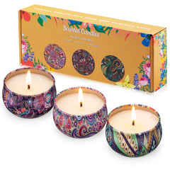 Hausware front packaging tins showing festive holiday gift design and easy gifting