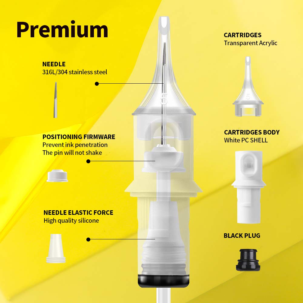 HAWINK clear bevel tip lets you observe needle strike mid-session.