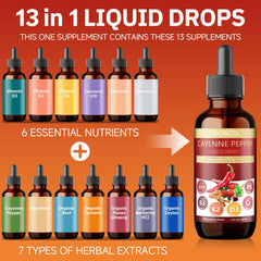 Hawthorn Berry Drops bottle with hawthorn berries
