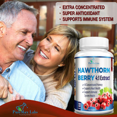 Hawthorn berry 4:1 extract bottle