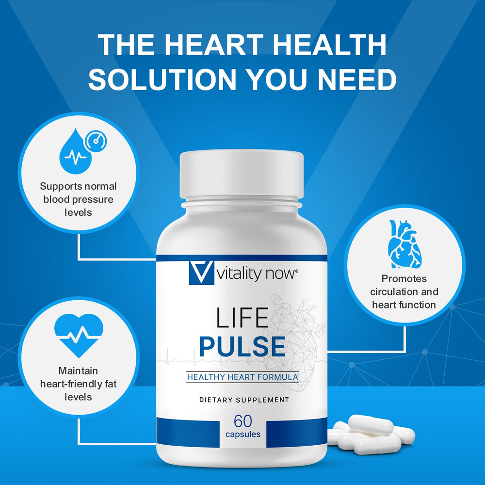 Hawthorn Berry, CoQ10, and Black Cumin Seed in Life Pulse