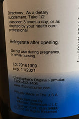 Close-up of Hawthorn Berry Heart Syrup bottle label