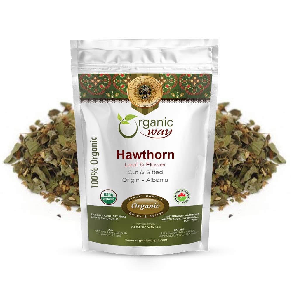 Hawthorn leaf and flower cut & sifted bulk for herbal tea