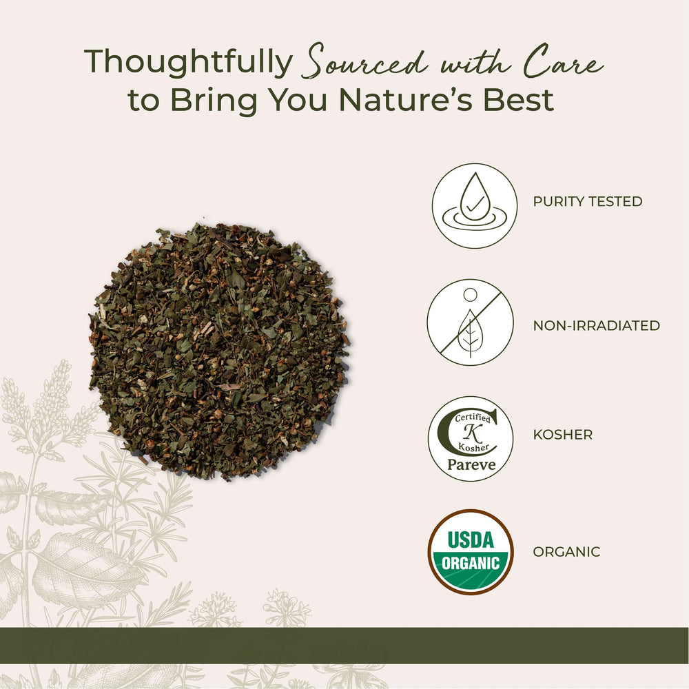 Hawthorn tea infusion in hot water with herbal tones