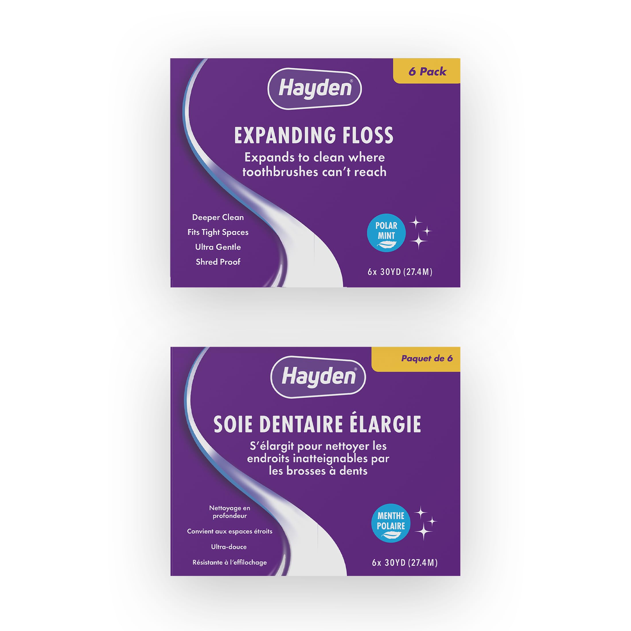 Teflon-free floss safe for sensitive gums