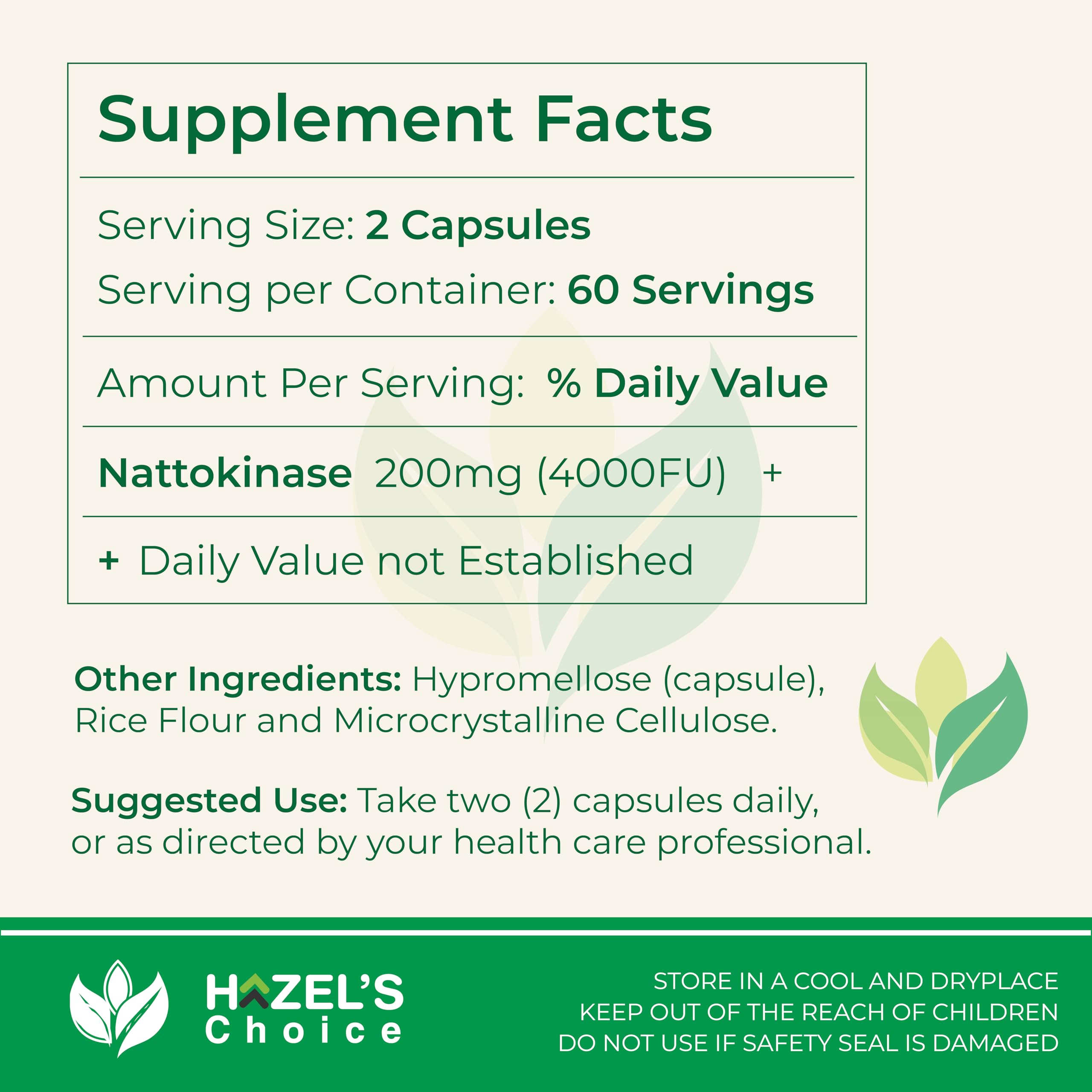 Capsules shown in bottle close-up