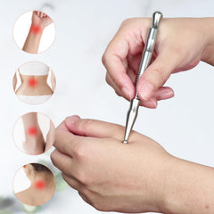 Cooling the gua sha tool in fridge for soothing skin