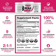 Ingredients: vegan, keto-friendly, sugar-free