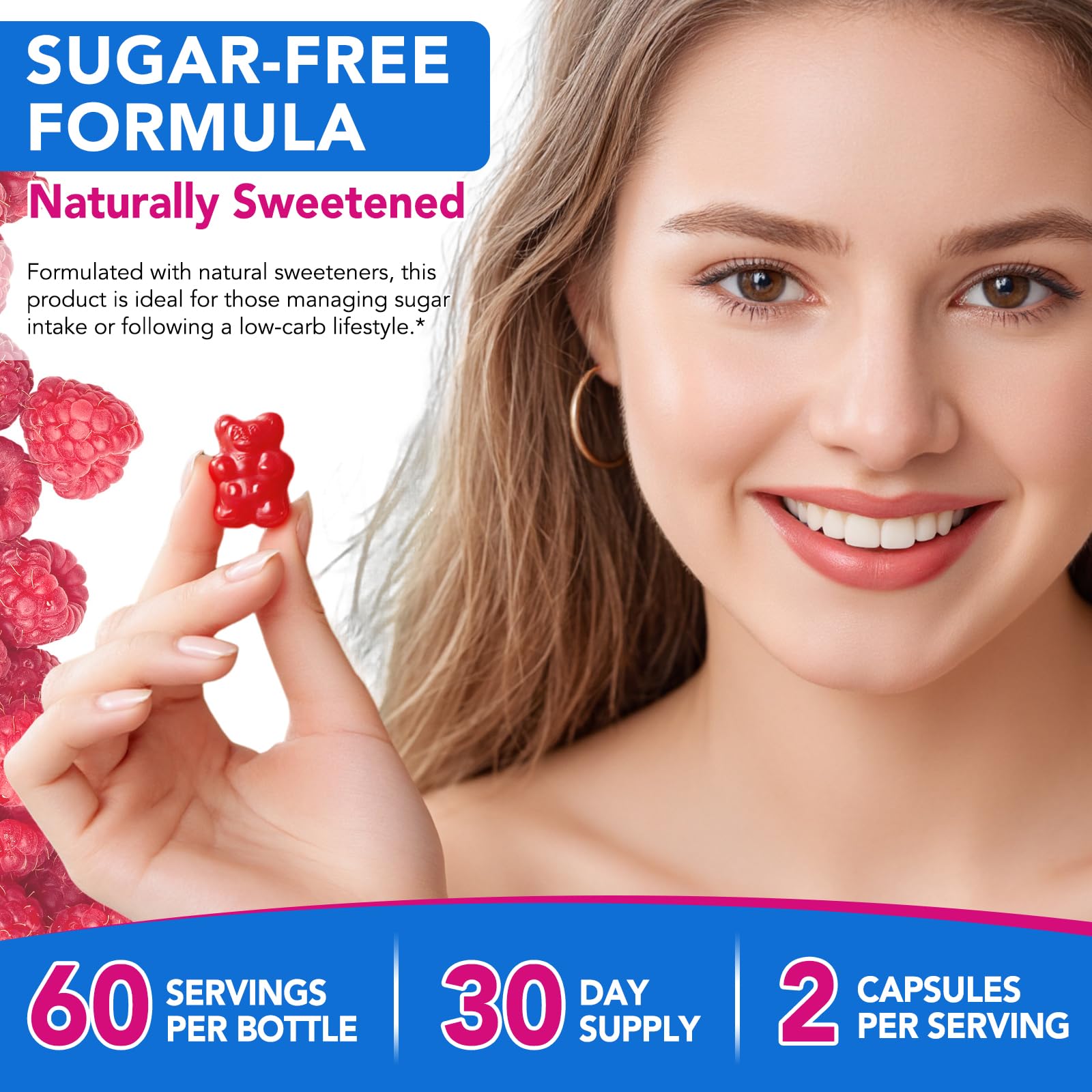 60-count NAC Gummies packaging shot