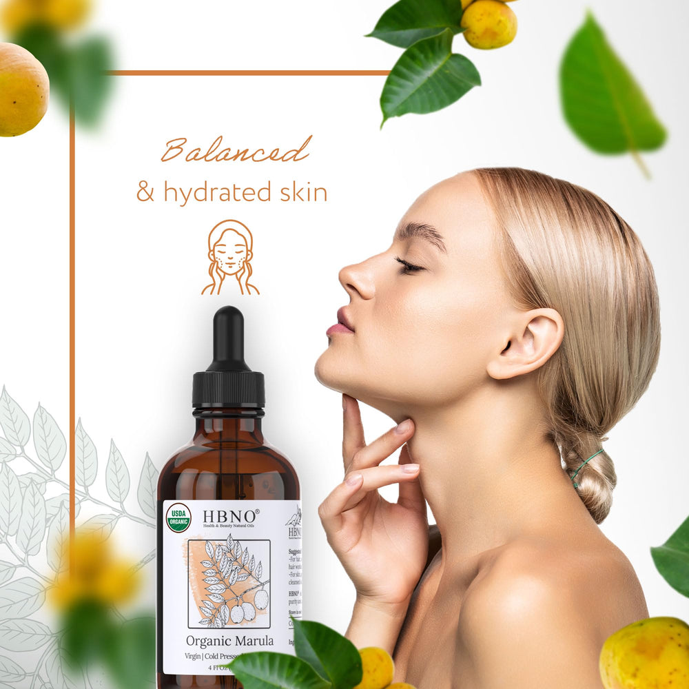HBNO Marula Oil for face, body, lips, and hair