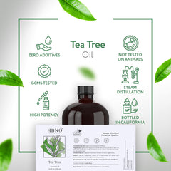 Tea tree oil aroma used in a diffuser