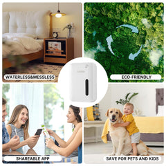 HCZMOPTP cold-air diffusion technology illustrates heat-free, even aroma distribution.