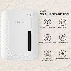 HCZMOPTP diffuser coverage 2200sqft image demonstrates wide-area scent diffusion.