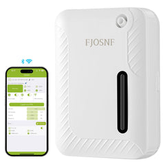 HCZMOPTP waterless diffuser front view showcases a sleek plug-in design for large rooms.