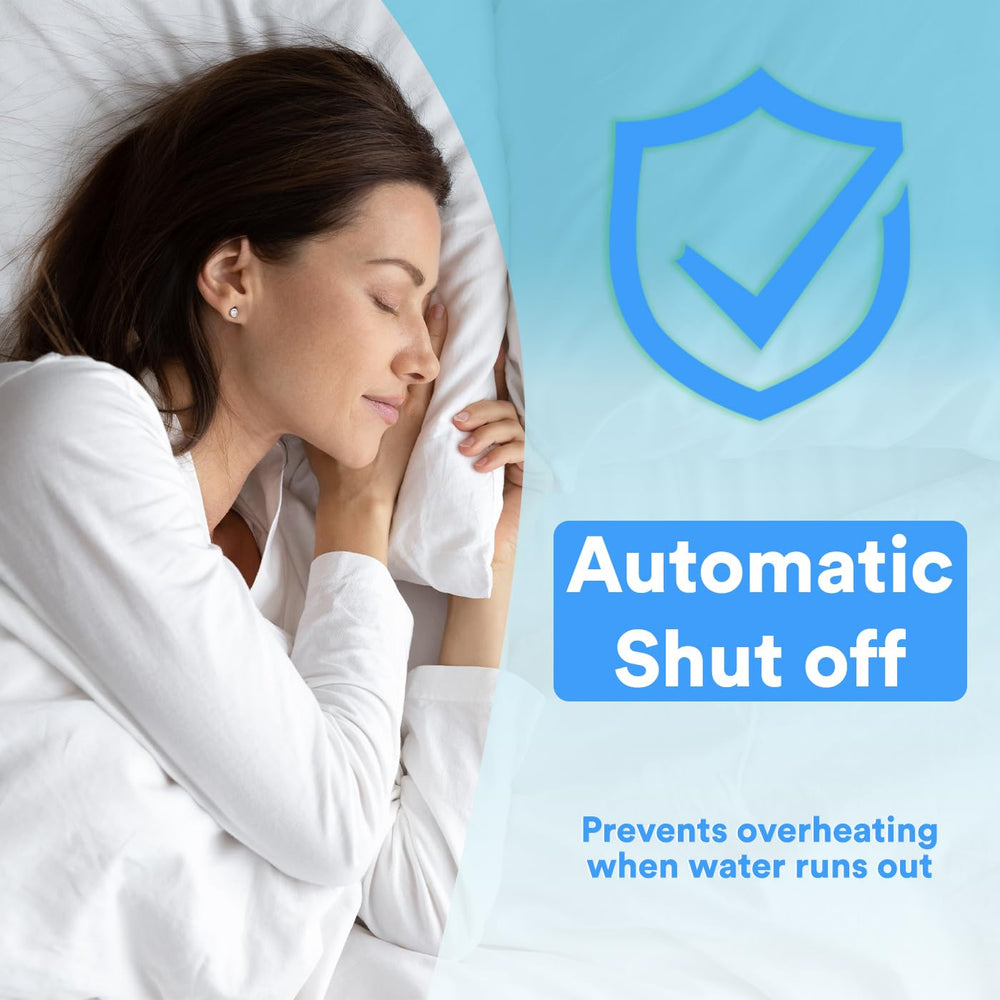 HDE diffuser white color complements decor while releasing calming fragrance