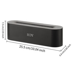 HDY humidifier side view with rainbow LED lighting