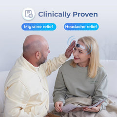 HeadaTerm-2 electrodes close-up highlights flexible contacts for comfortable skin contact.