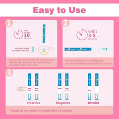 HEAL-CHECK bulk ovulation test kit packaging