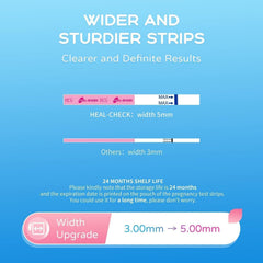 Includes free urine cup for testing