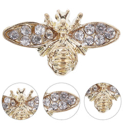 Healeved alloy bee nail art accent provides durable, skin-safe shine.