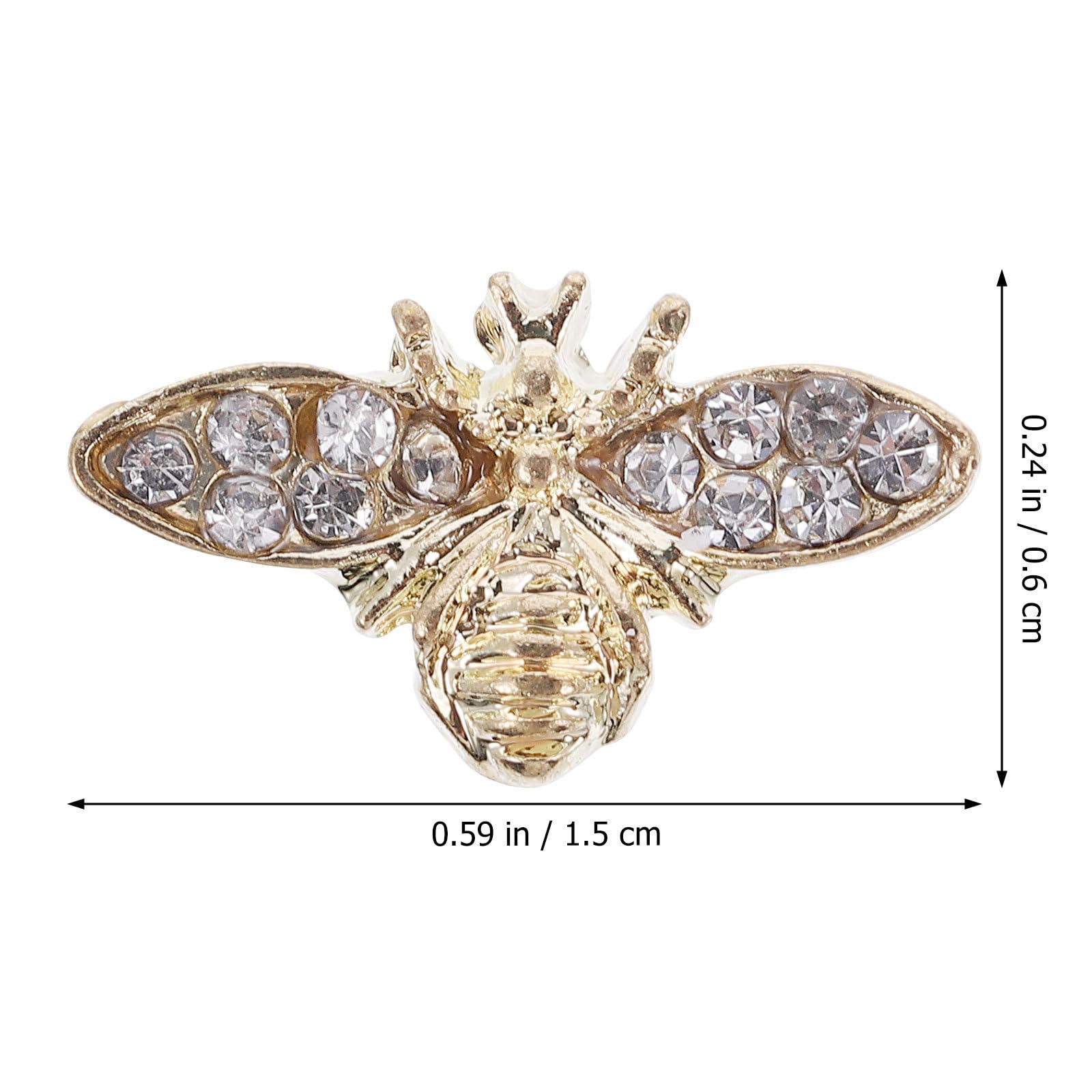 Healeved bee nail accents for acrylic nails enhance stage makeup looks.