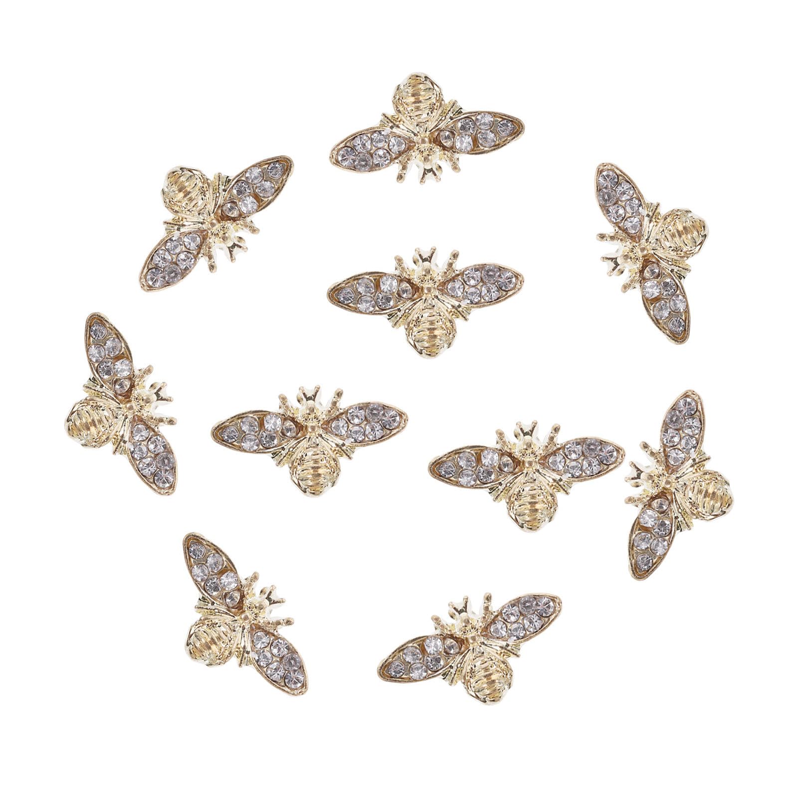 Healeved bee charms pair with other accessories for versatile designs.