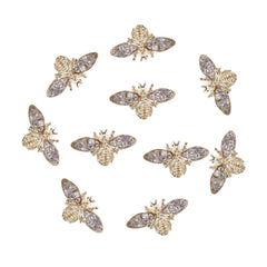 Healeved bee charms pair with other accessories for versatile designs.