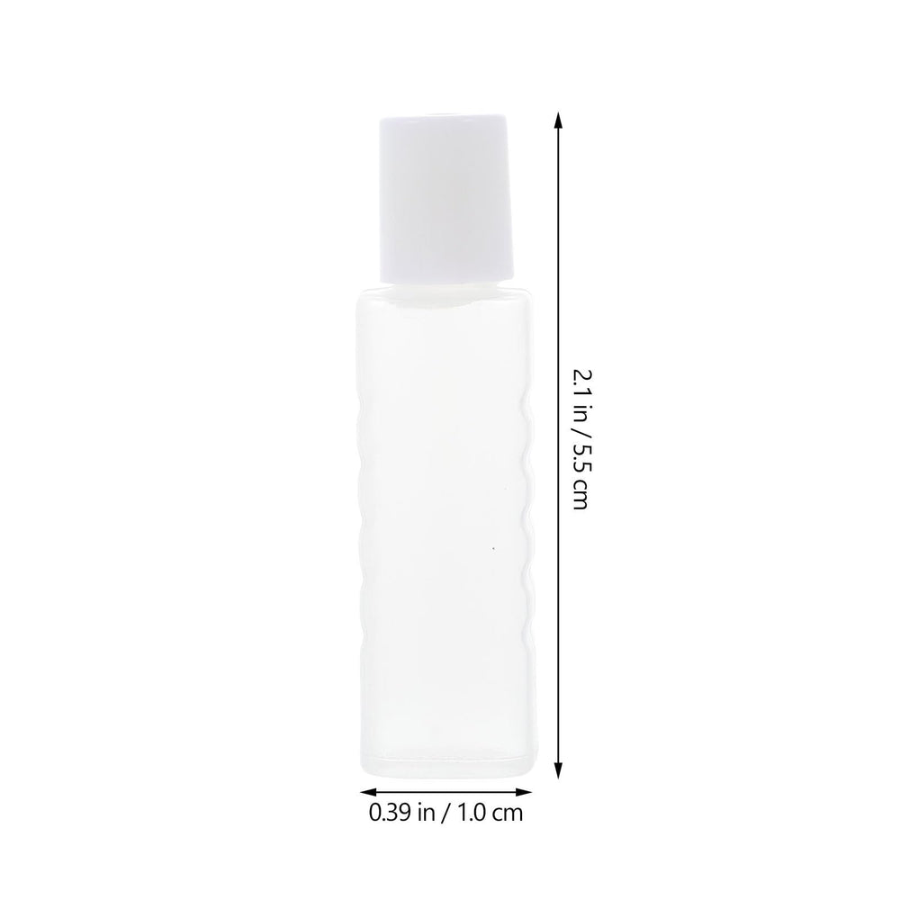Leak-proof screw cap design on compact dropper bottle
