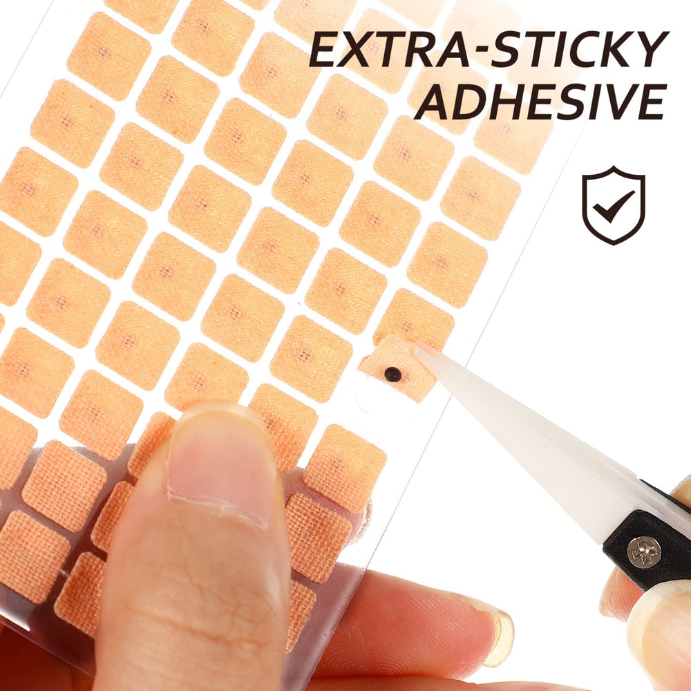 Disposable ear acupressure kit components