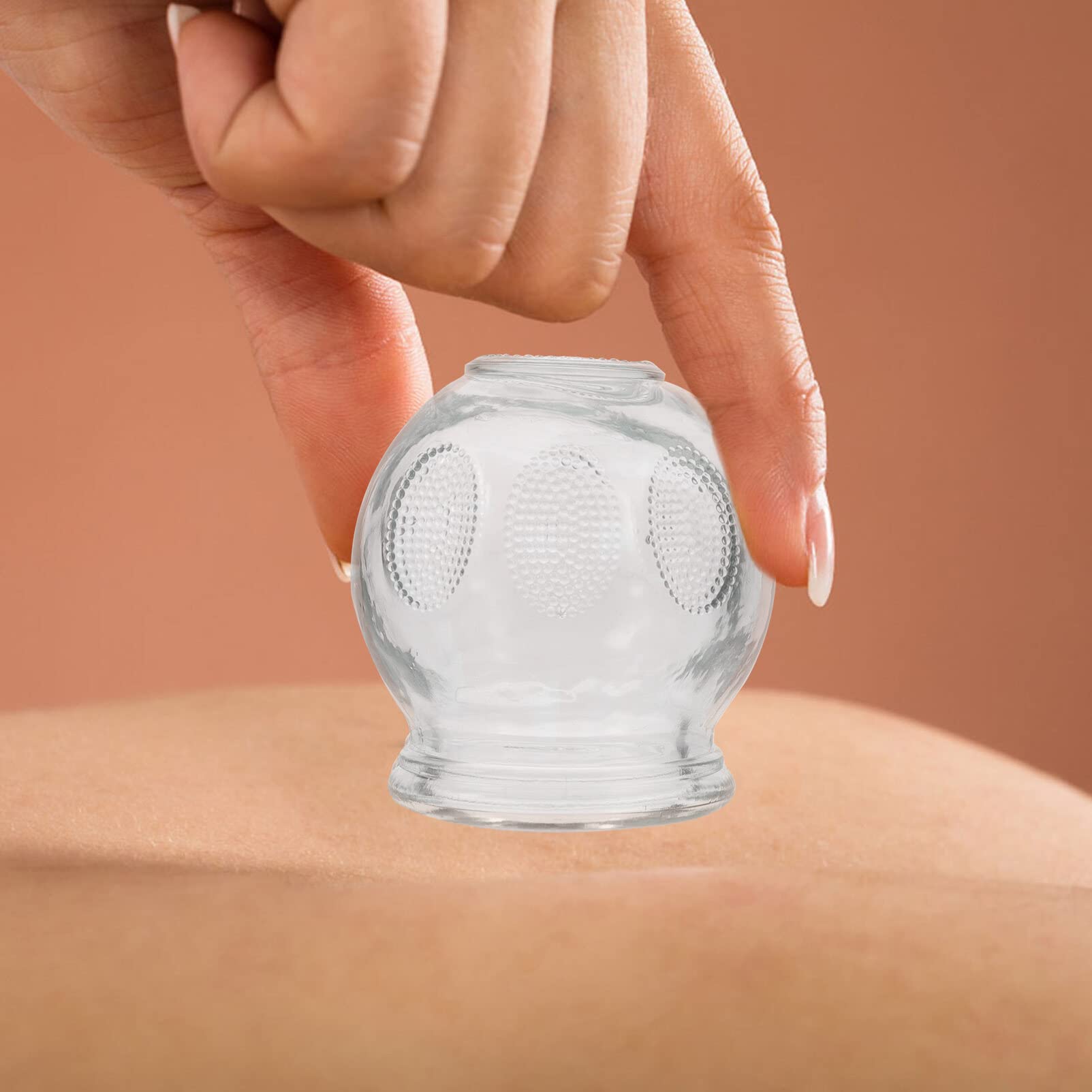 Durable glass cupping kit designed for home use