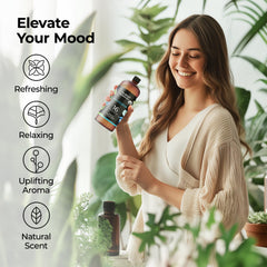 Pure organic eucalyptus oil in a 16oz bottle
