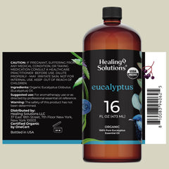 Eucalyptus oil 16oz spray bottle for refreshing rooms