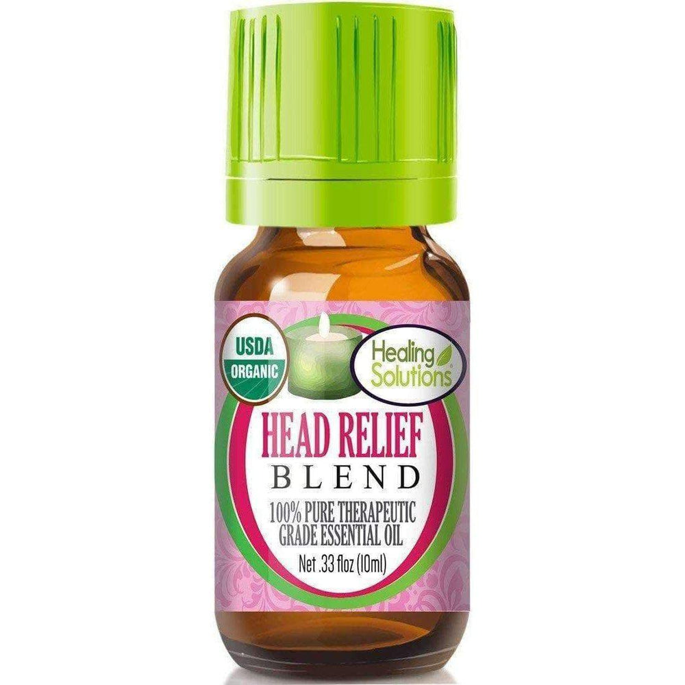 Healing Solutions Head Relief Blend Essential Oil 10ml bottle