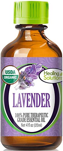 Healing Solutions lavender essential oil 4 oz bottle (120 ml)