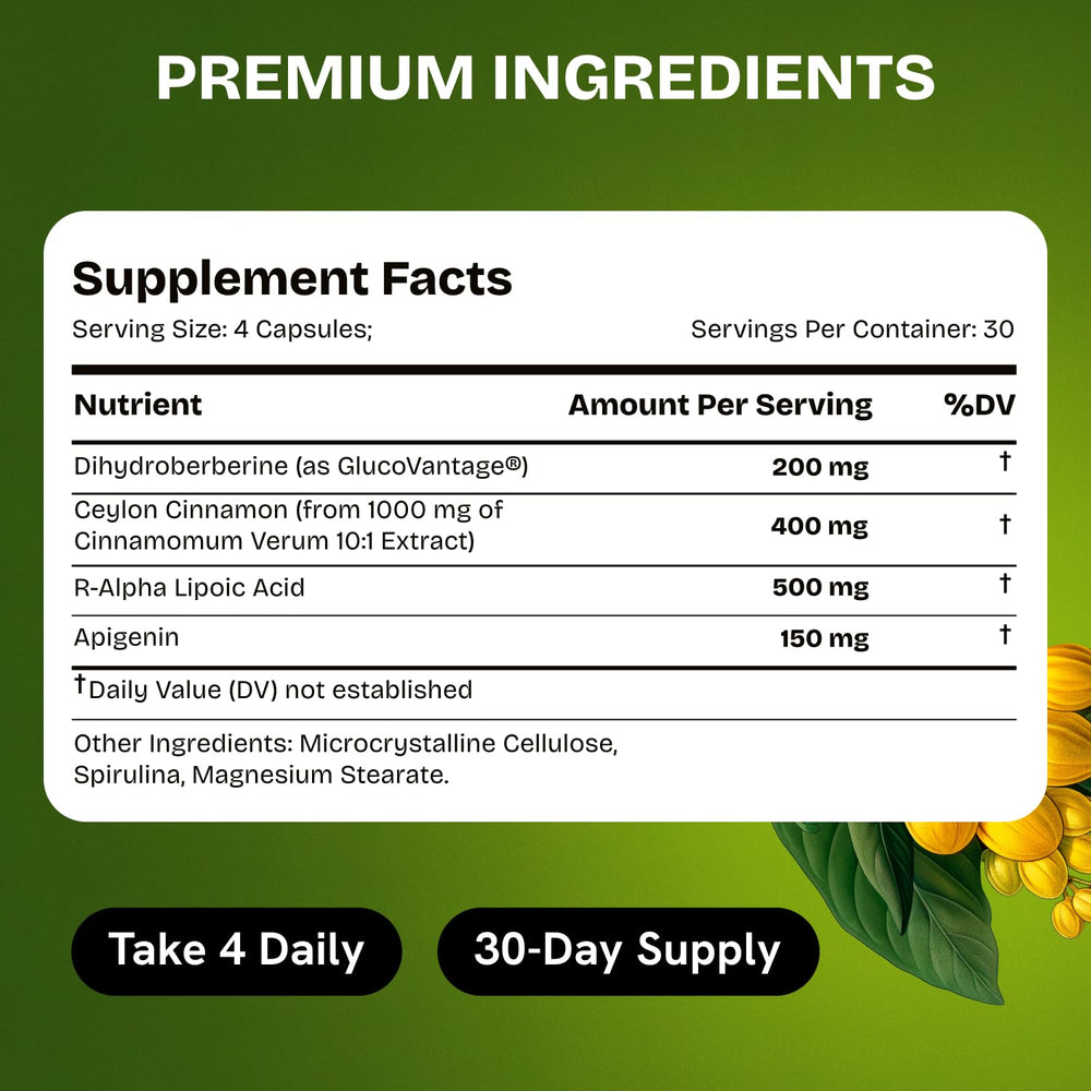 Ceylon cinnamon ingredient visual for HealMeal dihydroberberine