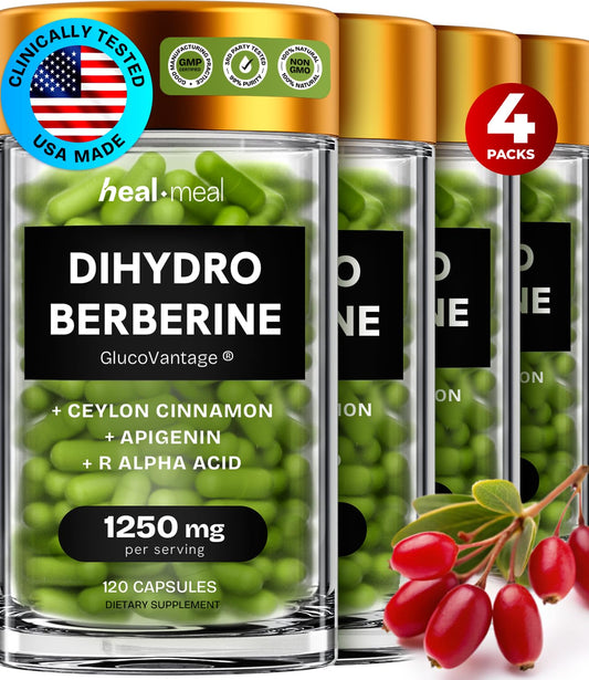 HealMeal Dihydroberberine bottle front