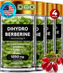 HealMeal Dihydroberberine bottle front