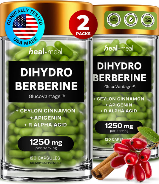 HealMeal Dihydroberberine bottle label