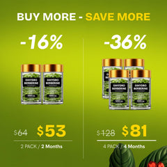 Nutrition and supplement packaging on table